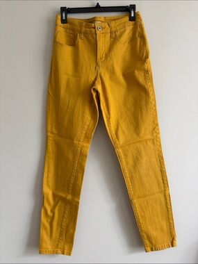 Style & Co. Skinny Jeans in Mustard Yellow